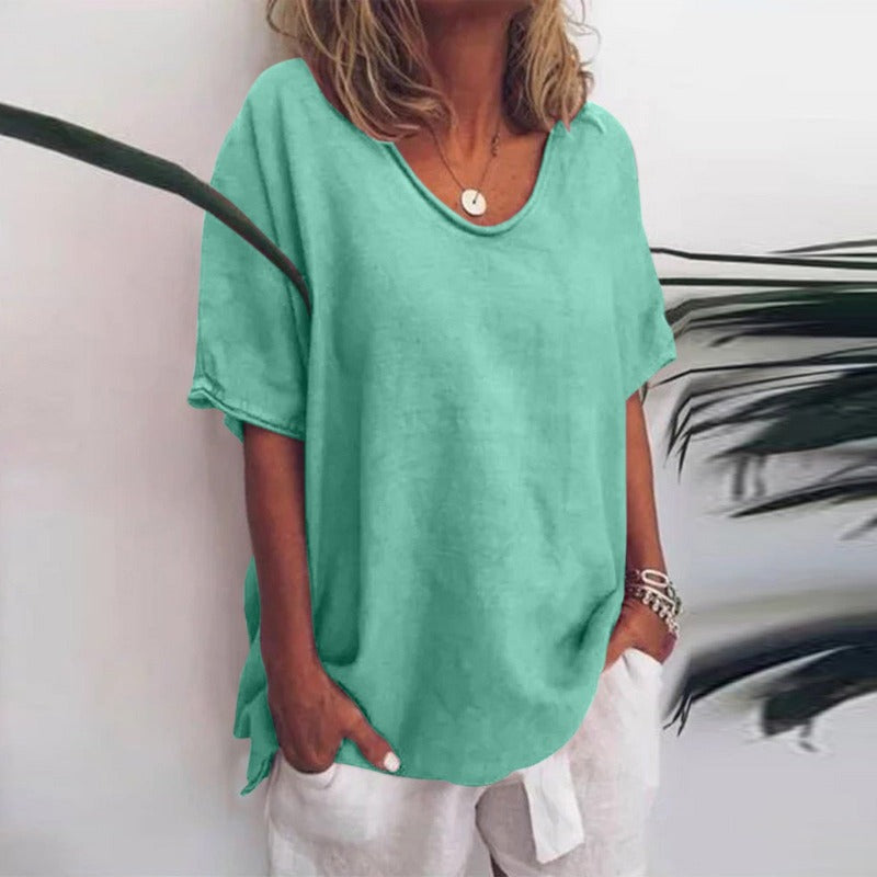 Sophie | Airy Summer Blouse with V-Neck 5