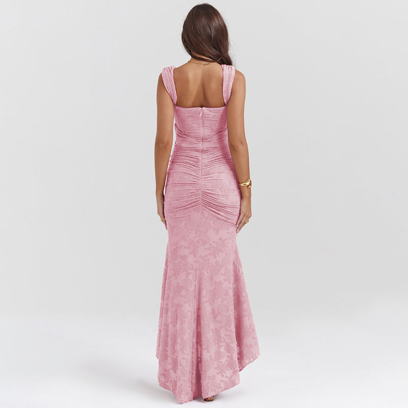 Sophie | Long dress with flowing silhouette 5