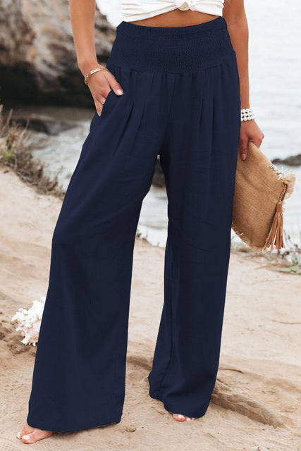 Ladies Comfortable Lightweight Summer Trousers