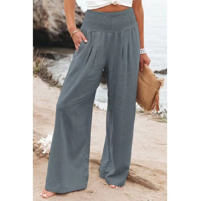 Ladies Comfortable Lightweight Summer Trousers
