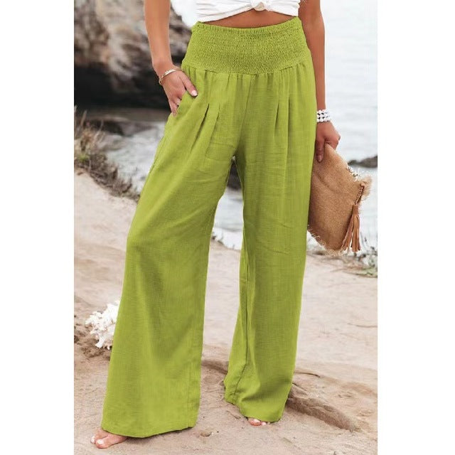 Ladies Comfortable Lightweight Summer Trousers