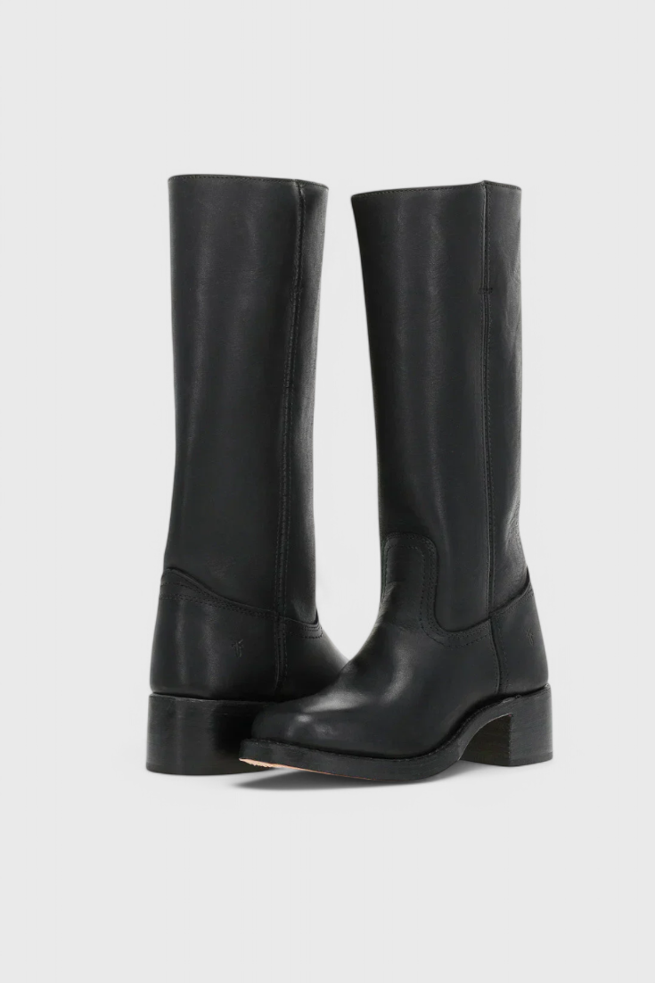 Tall Brown Leather Boots for Ladies