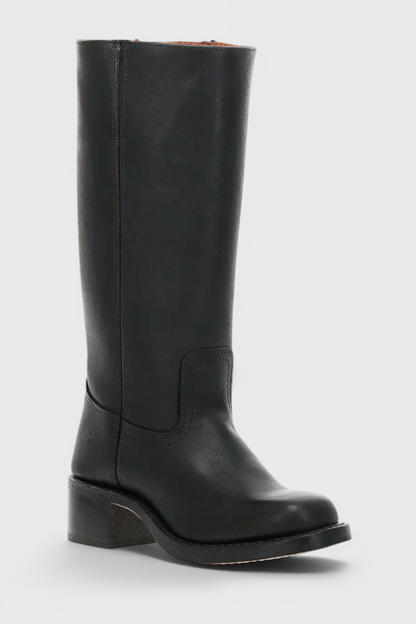 Tall Brown Leather Boots for Ladies