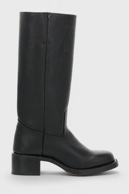 Tall Brown Leather Boots for Ladies