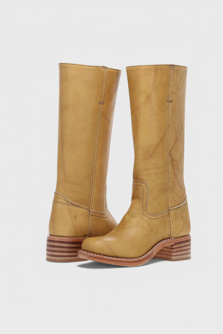 Tall Brown Leather Boots for Ladies