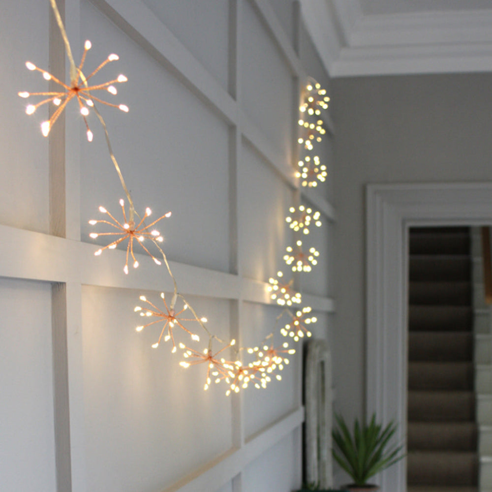 Warm Copper Fairy String Lights for Home Decor - Luxivelle