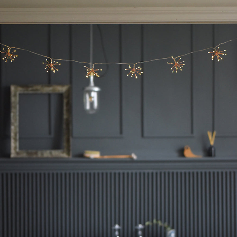Warm Copper Fairy String Lights for Home Decor