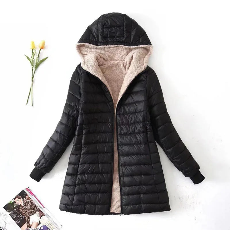 Stephanie | Warm winter fleece jacket
