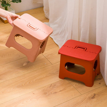 Compact Folding Step Stool with Easy Carry Handle