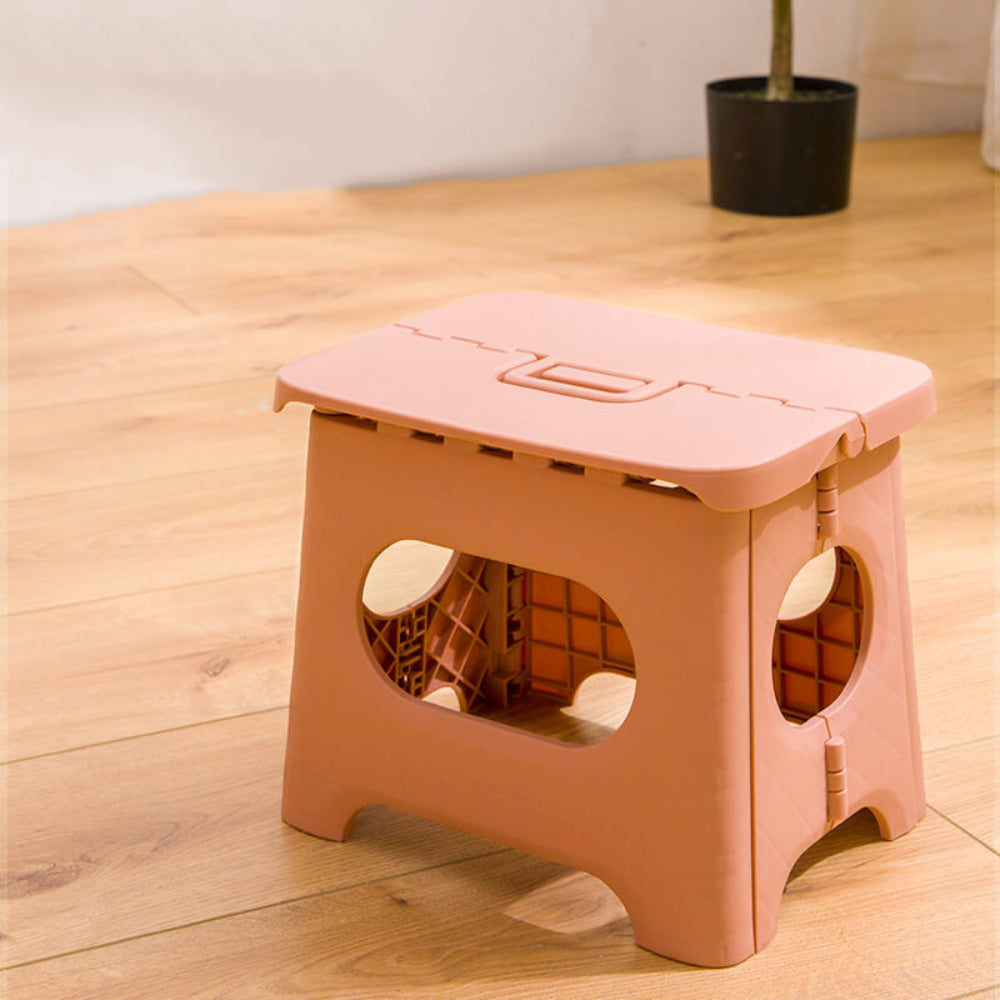 Compact Folding Step Stool with Easy Carry Handle