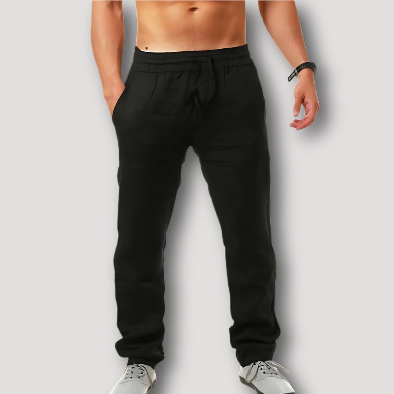 Comfortable Elastic Waist Pants for Men
