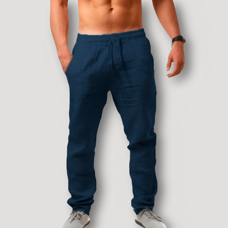 Comfortable Elastic Waist Pants for Men