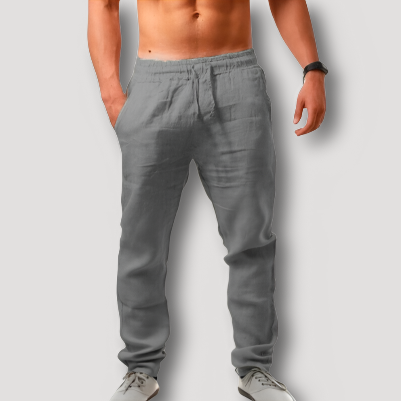 Comfortable Elastic Waist Pants for Men