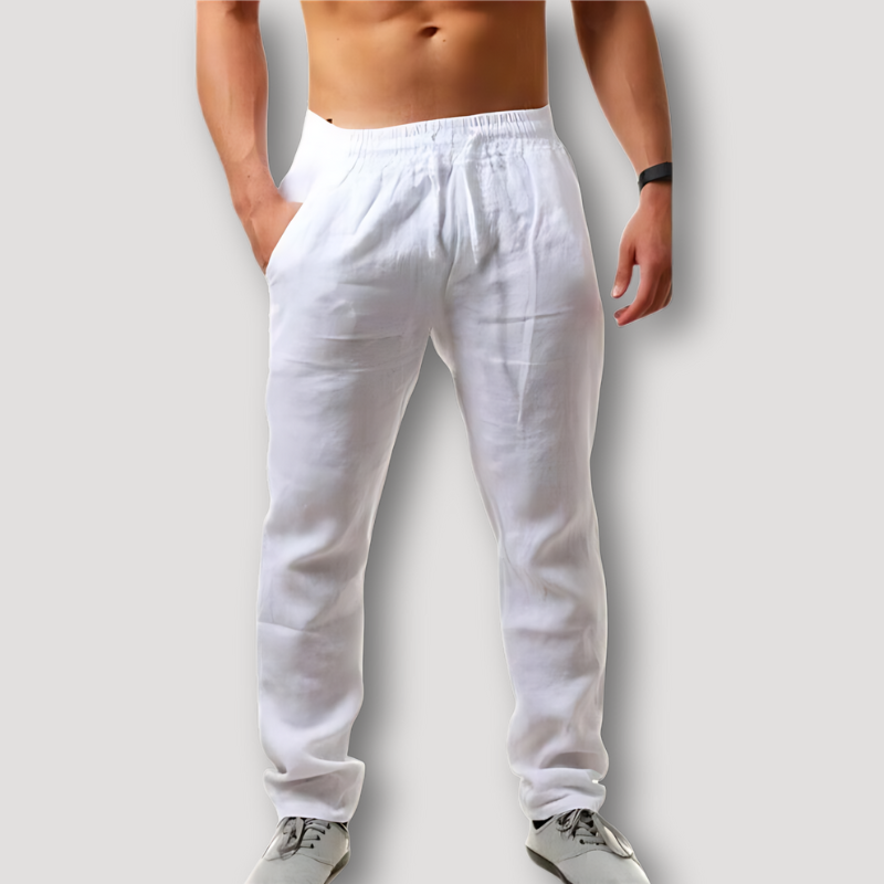 Comfortable Elastic Waist Pants for Men