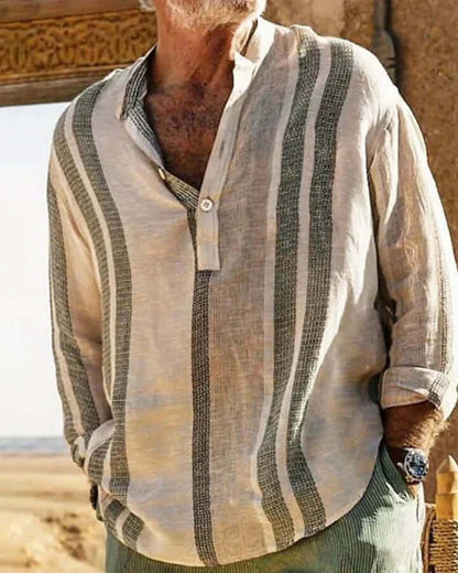 Classic Checked Cotton Shirt For Men - Luxivelle