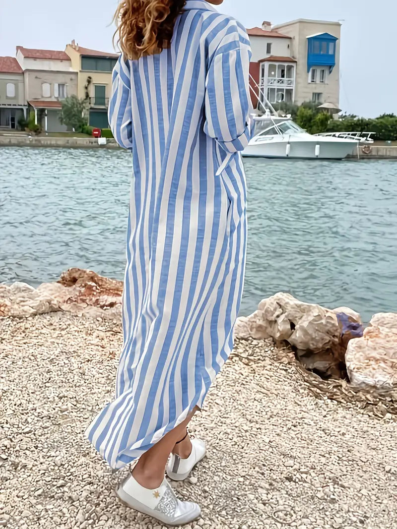 Casual Striped Sundress