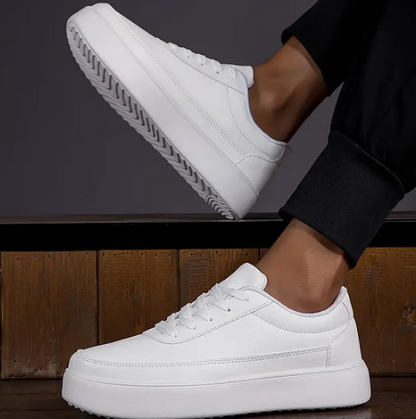 Stylish White Sneakers for Men with Comfortable Design 2