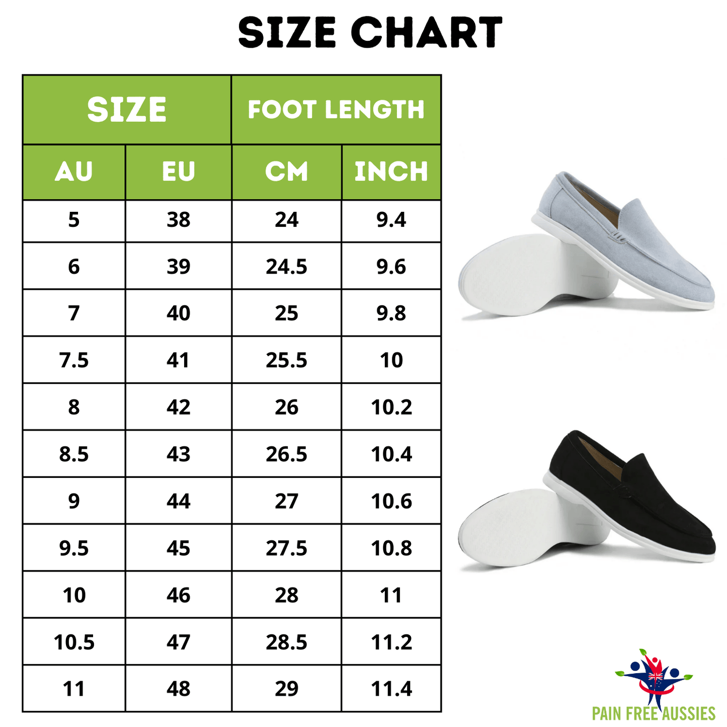 Soft Leather Slip On Shoes