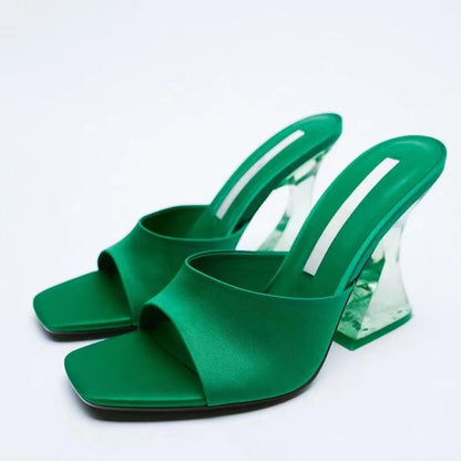 Ladies' Comfortable Block Heel Sandals