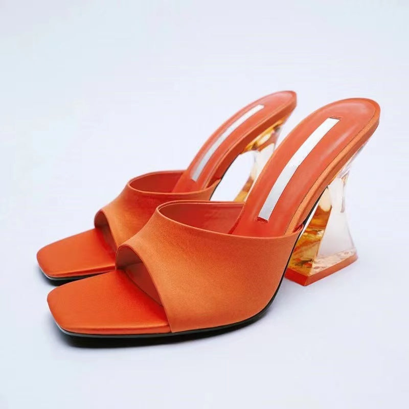 Ladies' Comfortable Block Heel Sandals