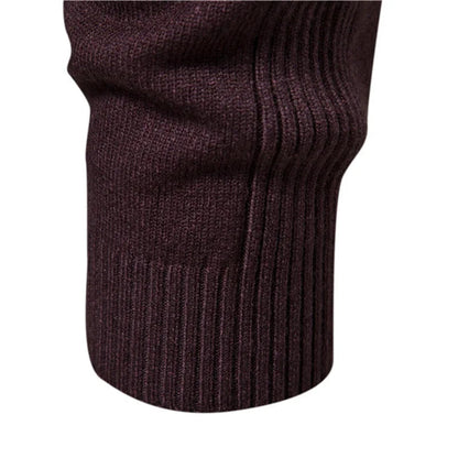 Sweater - Knit Blend Half Turtleneck And Neck Coverage 3