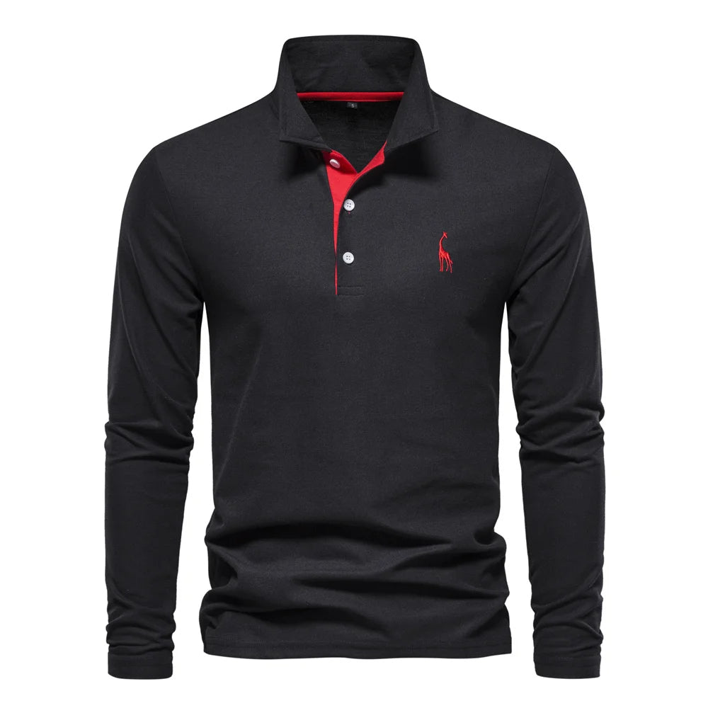 Men's Classic Fit Polo Shirt Comfortable Everyday Wear
