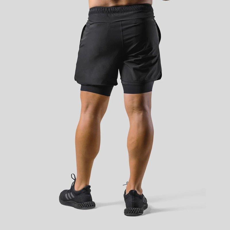 Breathable Athletic Men's Convertible Running Shorts