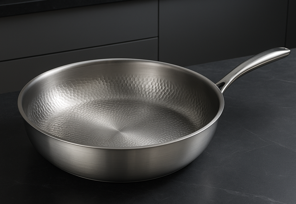 Durable Titanium Non Stick Frying Pan for All Cooktops