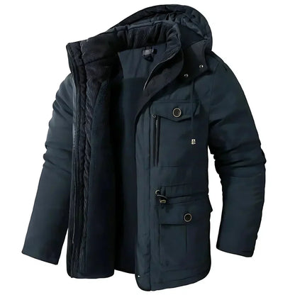 Thermal Insulated Men's Waterproof Parka Coat