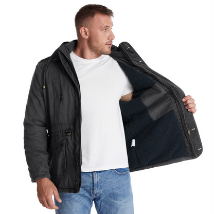 Thermal Insulated Men's Waterproof Parka Coat