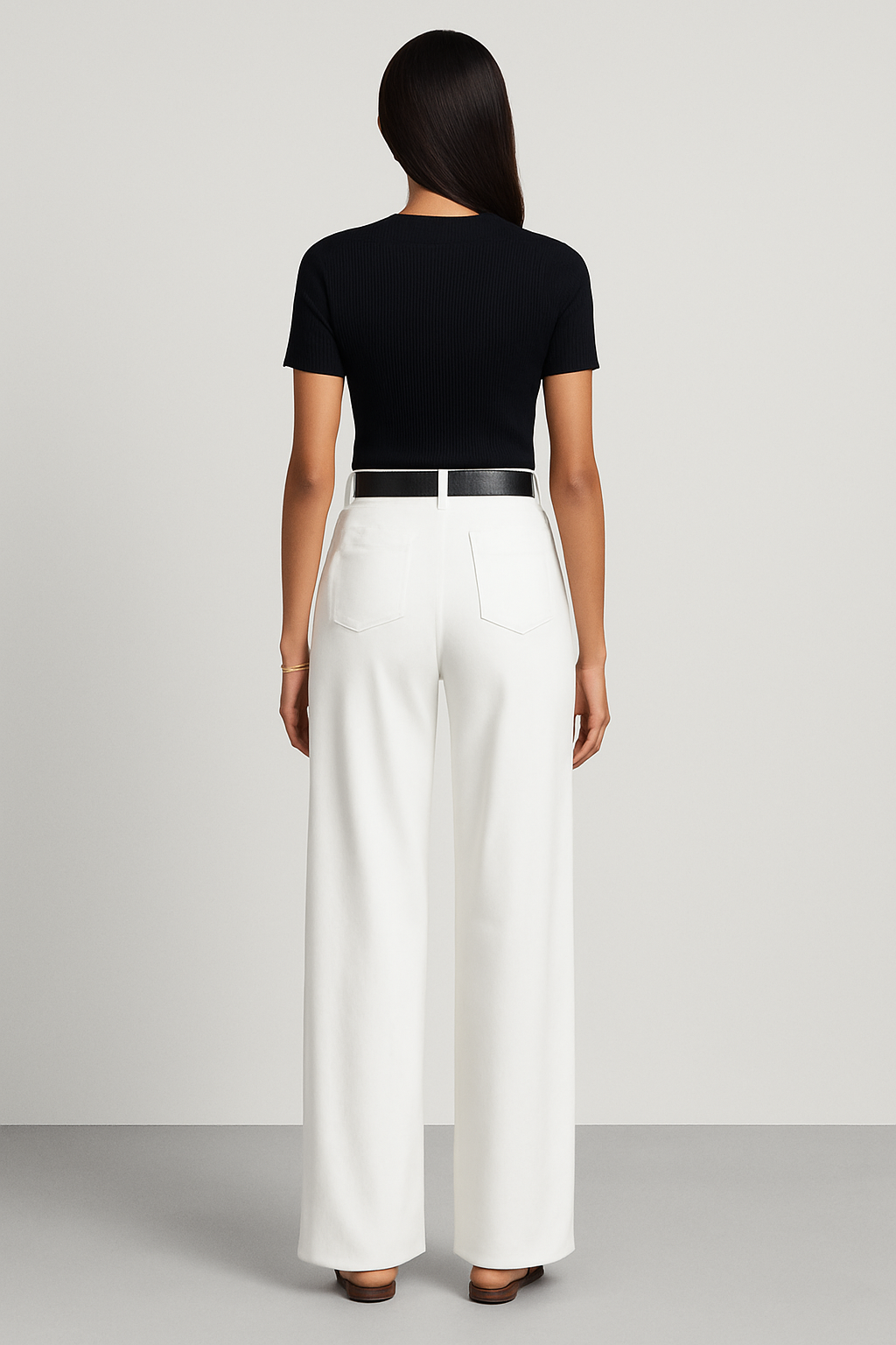 Comfortable High Waisted Wide Leg Women's Summer Pants