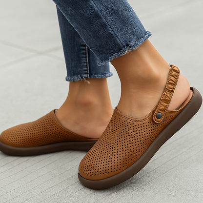 Beach Brown Strap Sandal