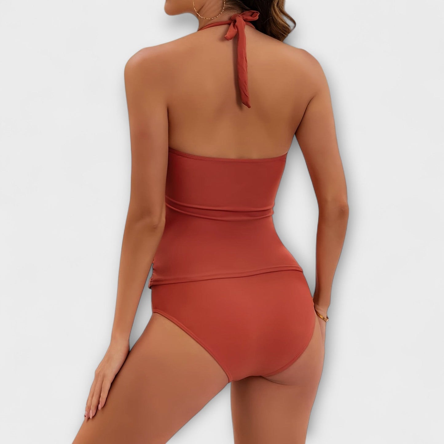 Trendy Halter Neck Swimsuit