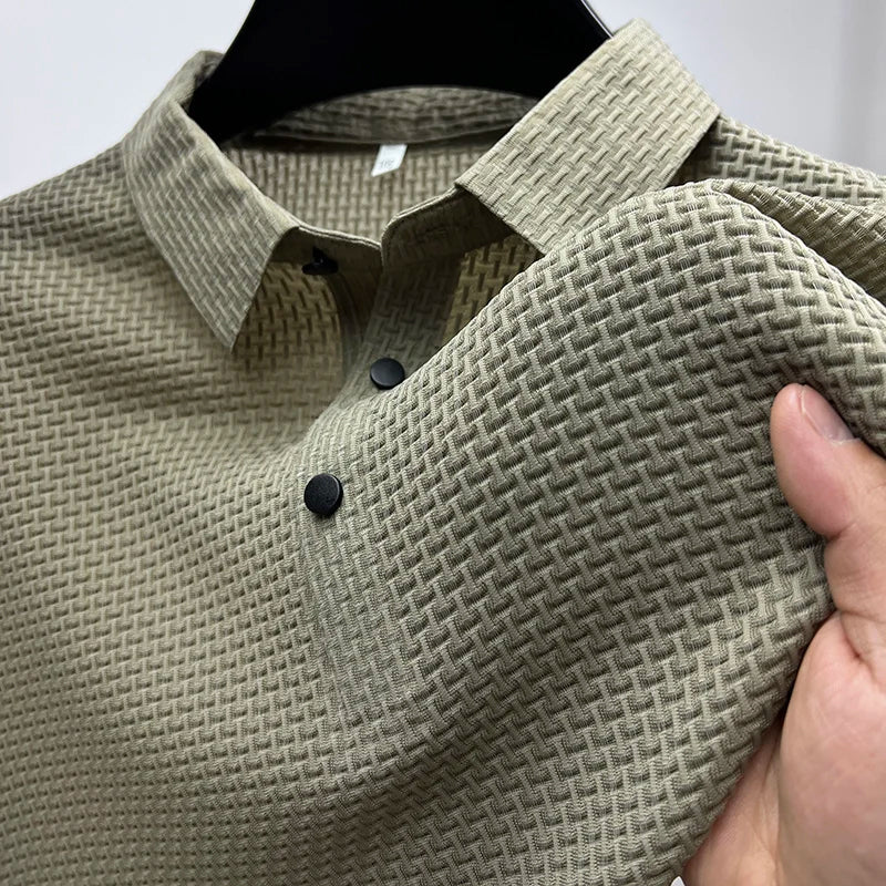 Classic Fit Mens Short Sleeve Golf Shirt