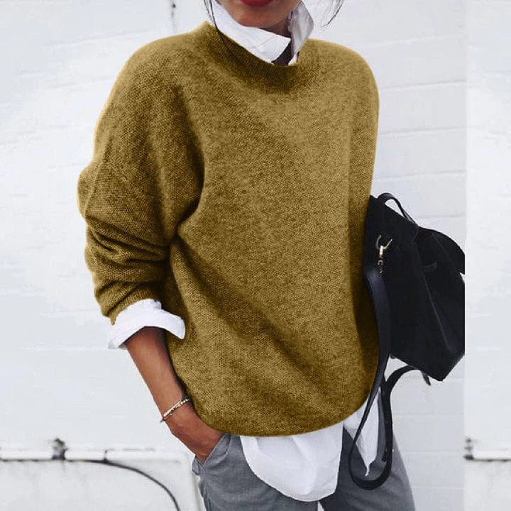 Cozy Crew Neck Women's Sweater