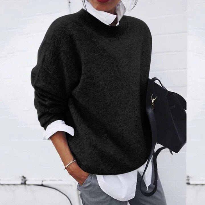 Cozy Crew Neck Women's Sweater