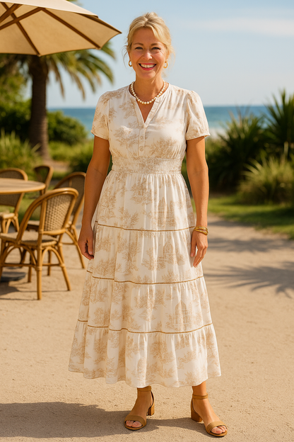 Flowy Long Sundress for Women