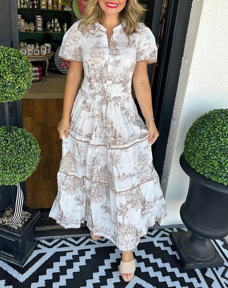 Flowy Long Sundress for Women
