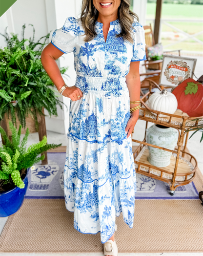 Flowy Long Sundress for Women