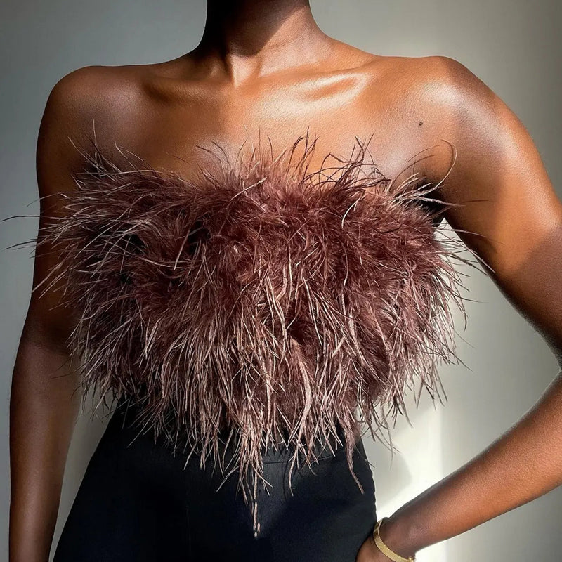 Claudia | Modern Torchless Bandeau Top