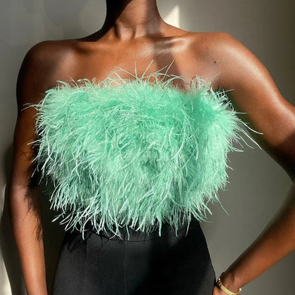 Claudia | Modern Torchless Bandeau Top