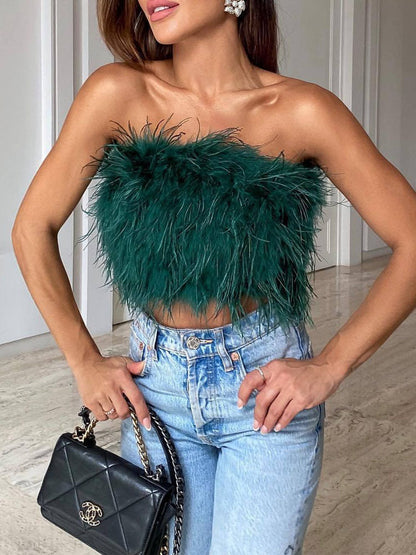 Claudia | Modern Torchless Bandeau Top