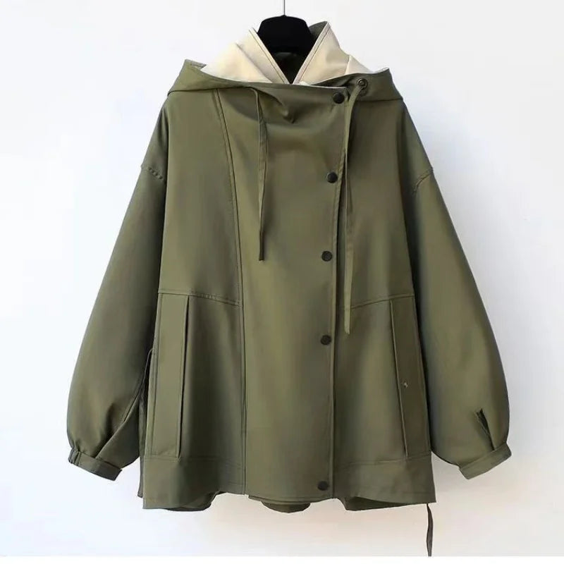 Stylish Water Resistant Parka Jacket