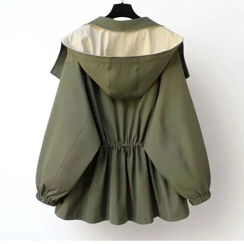 Stylish Water Resistant Parka Jacket