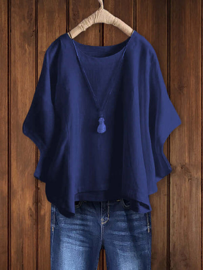 Tunic Top For Women | Casual | Navy Blue