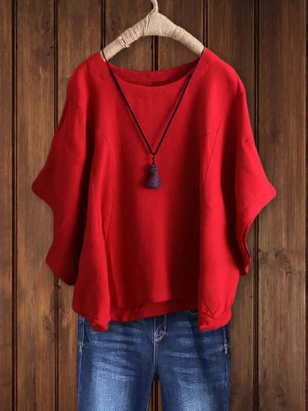 Tunic Top For Women | Casual | Red