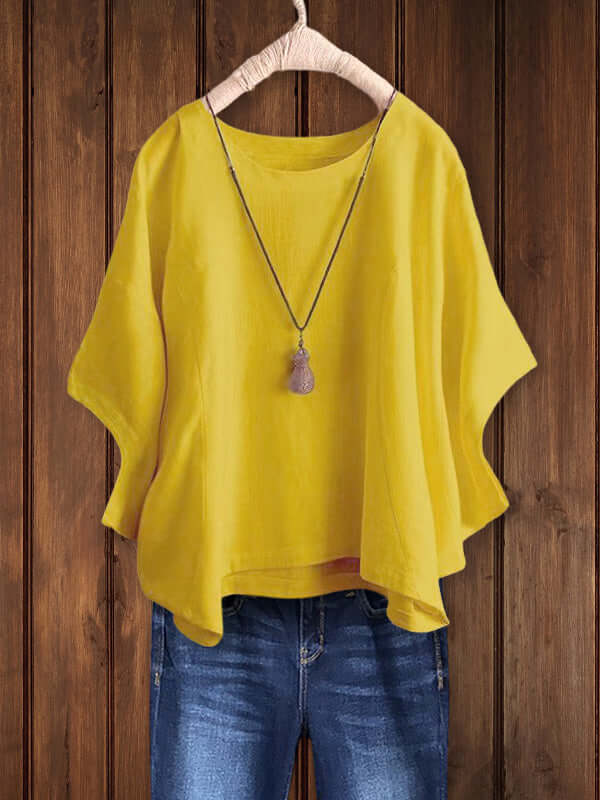 Tunic Top For Women | Casual | Yellow