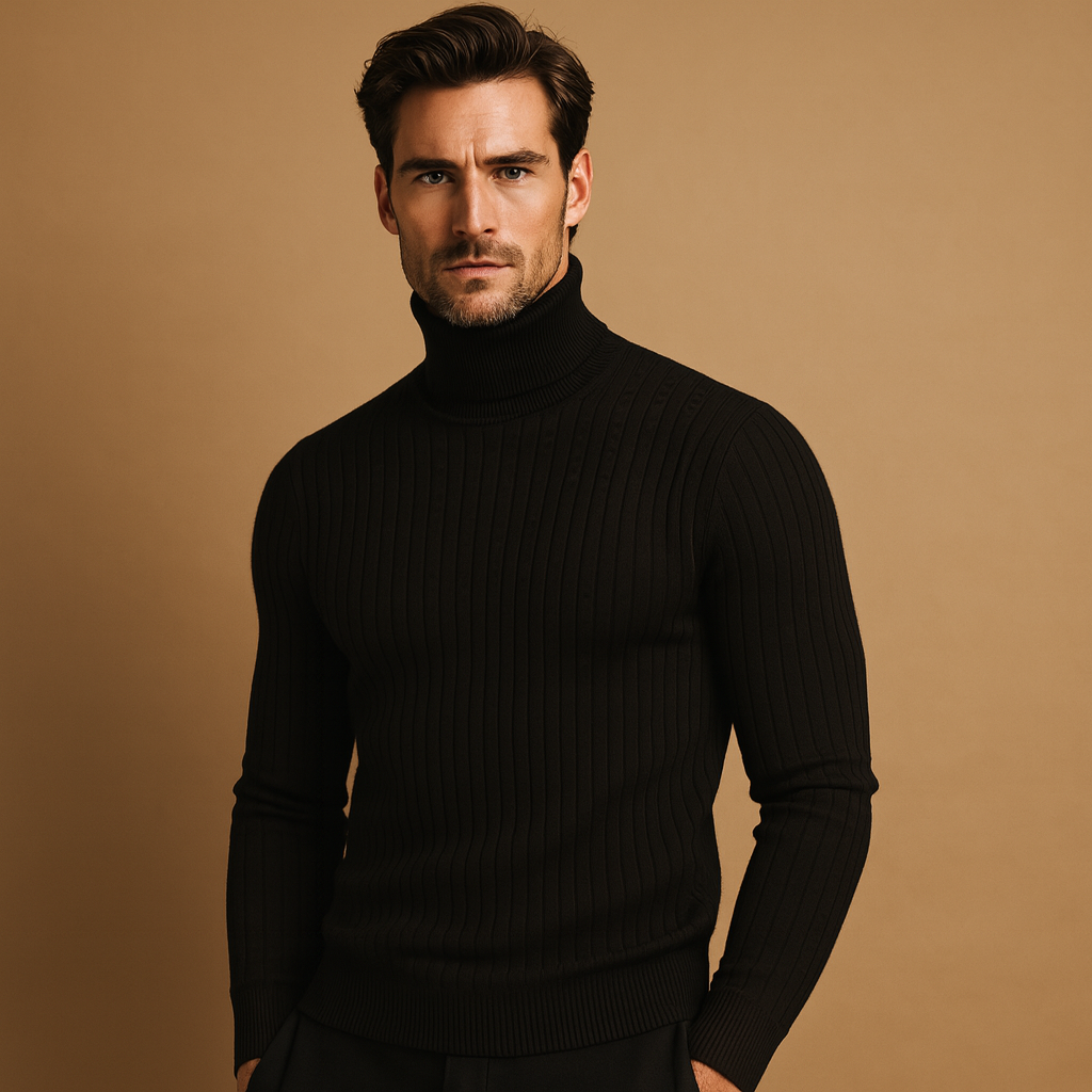 Classic Men's Crew Neck Sweater - Luxivelle