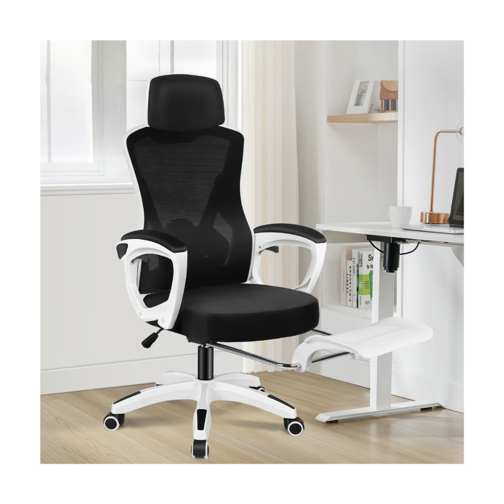 Ergonomic Mesh Desk Chair with Headrest