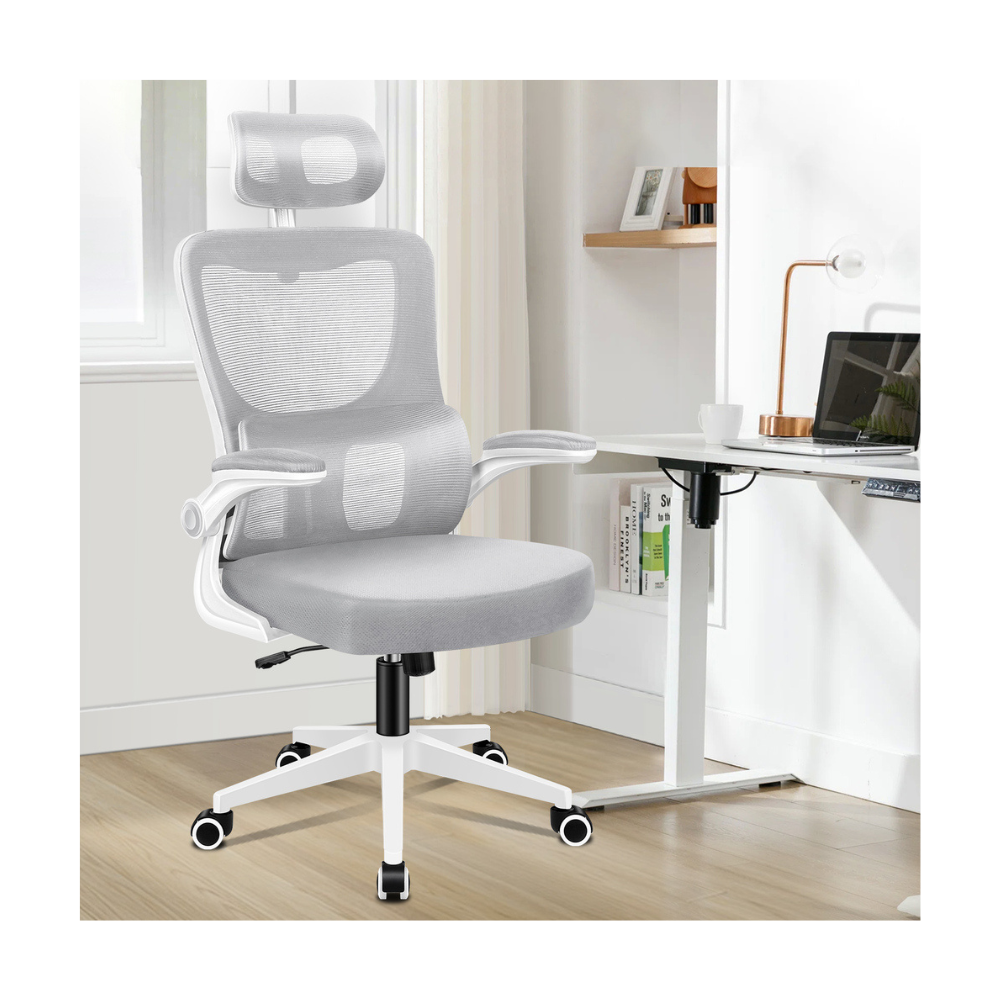 Ergonomic Mesh Desk Chair with Headrest